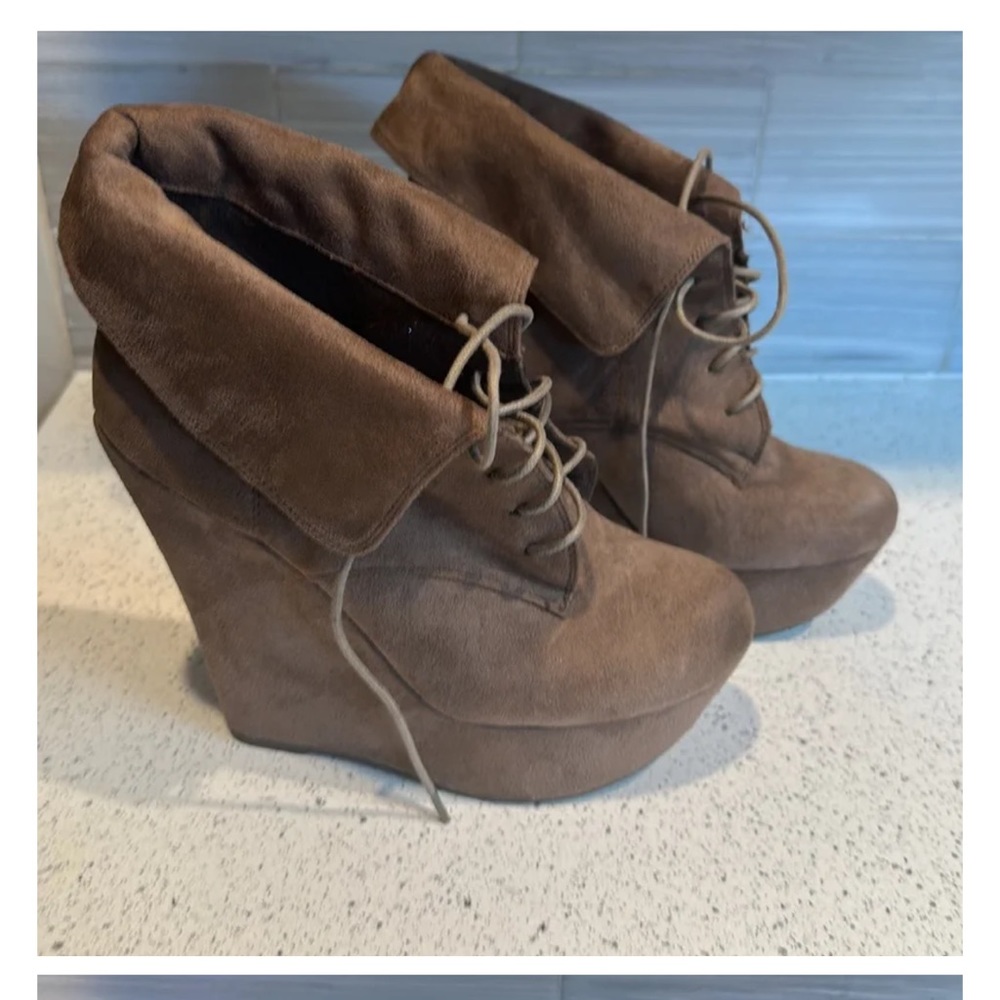 Wedge Ankle Boots